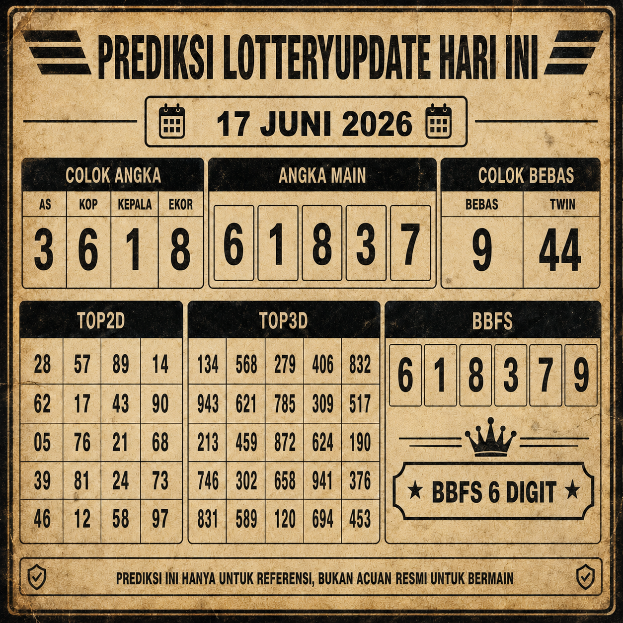 Prediksi Togel